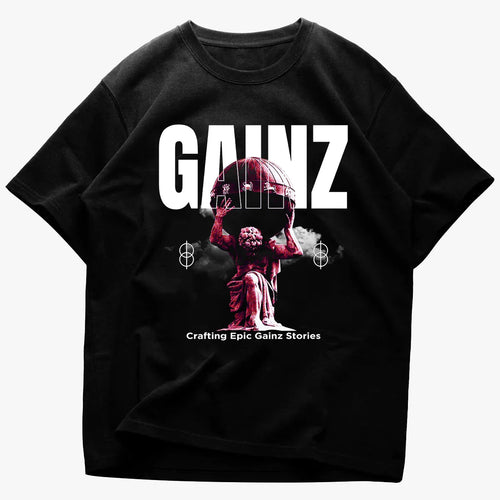 Tricou Unisex Oversized Gainz