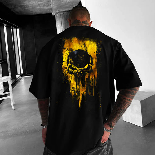 Tricou Unisex Oversized Skull Y