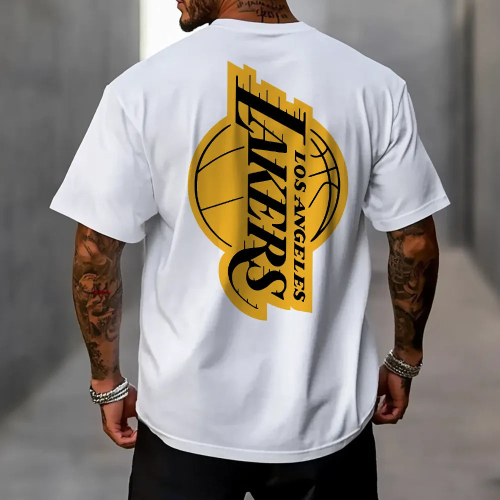 Tricou Unisex Oversized Lakers23 wh