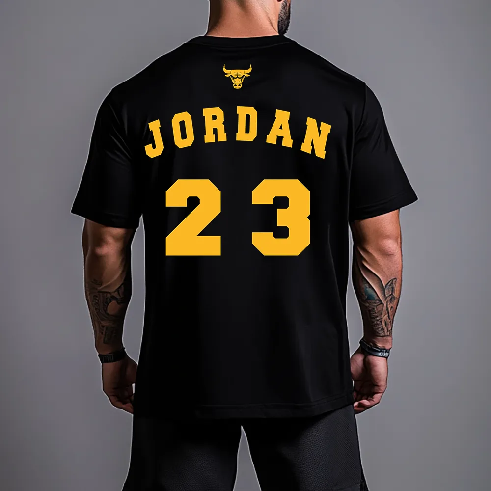 Tricou Unisex Oversized BullsGold