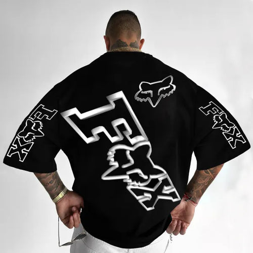 Tricou Unisex Oversized GrayFoxxx