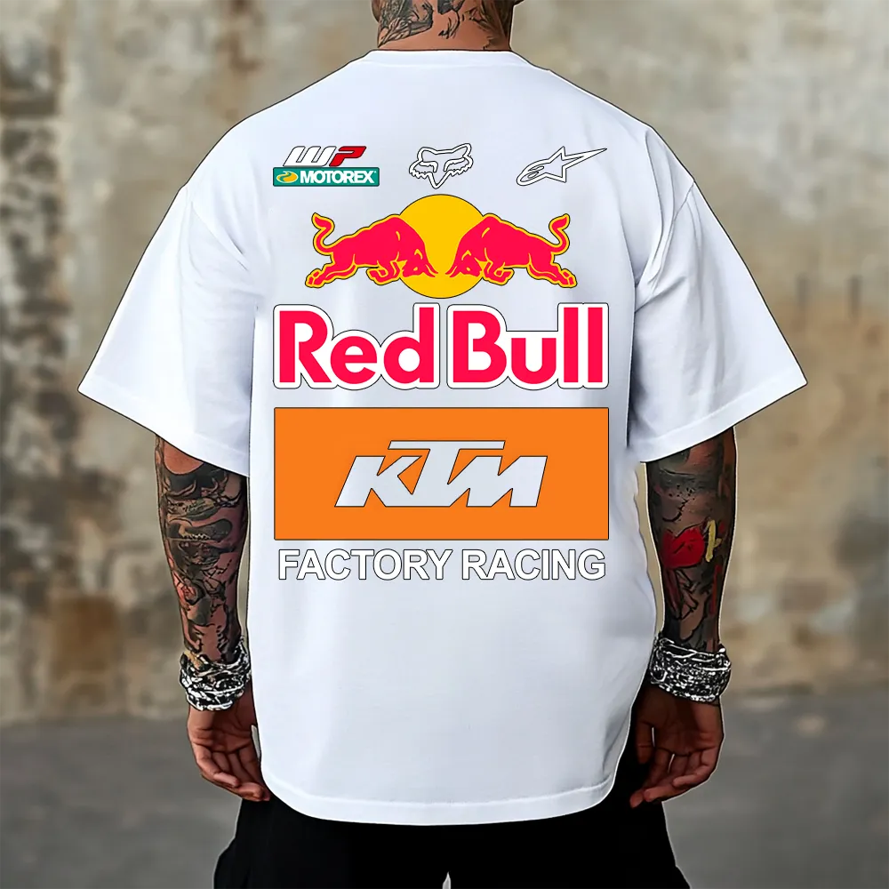 Tricou Unisex Oversized RedBull KTM wh