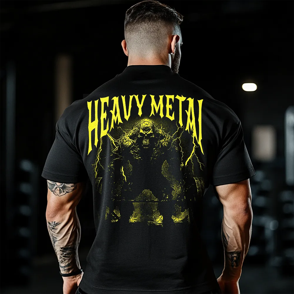 Tricou Unisex Oversized Heavy Metal