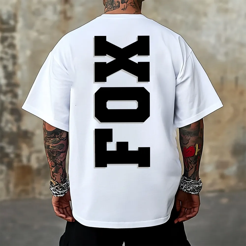 Tricou Unisex Oversized Foxxx wh