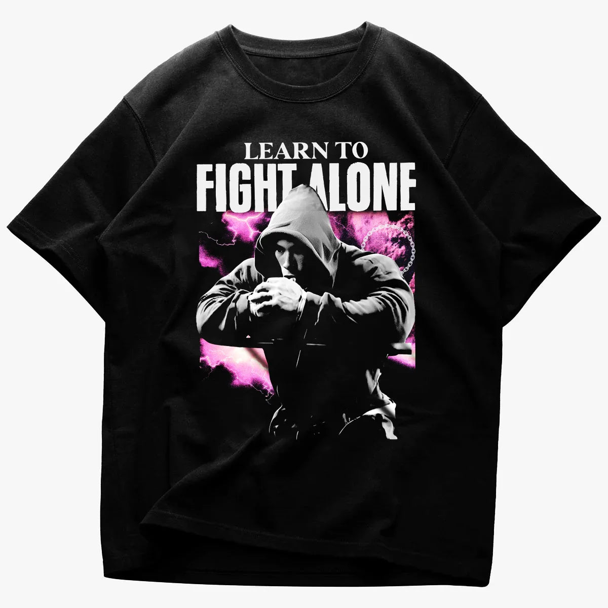 Tricou Unisex Oversized Fight Alone