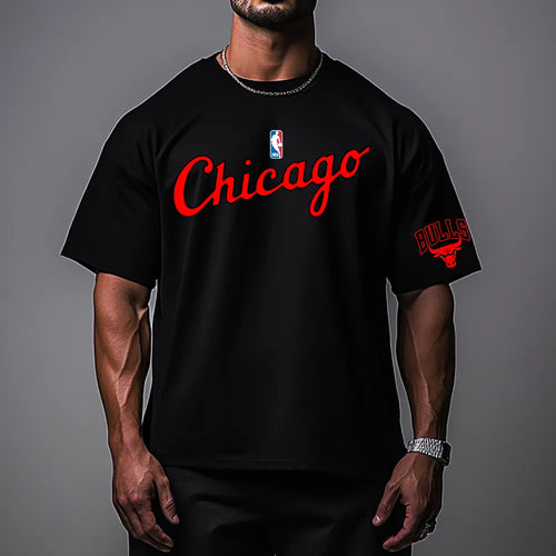 Tricou Unisex Oversized Bulls23 R