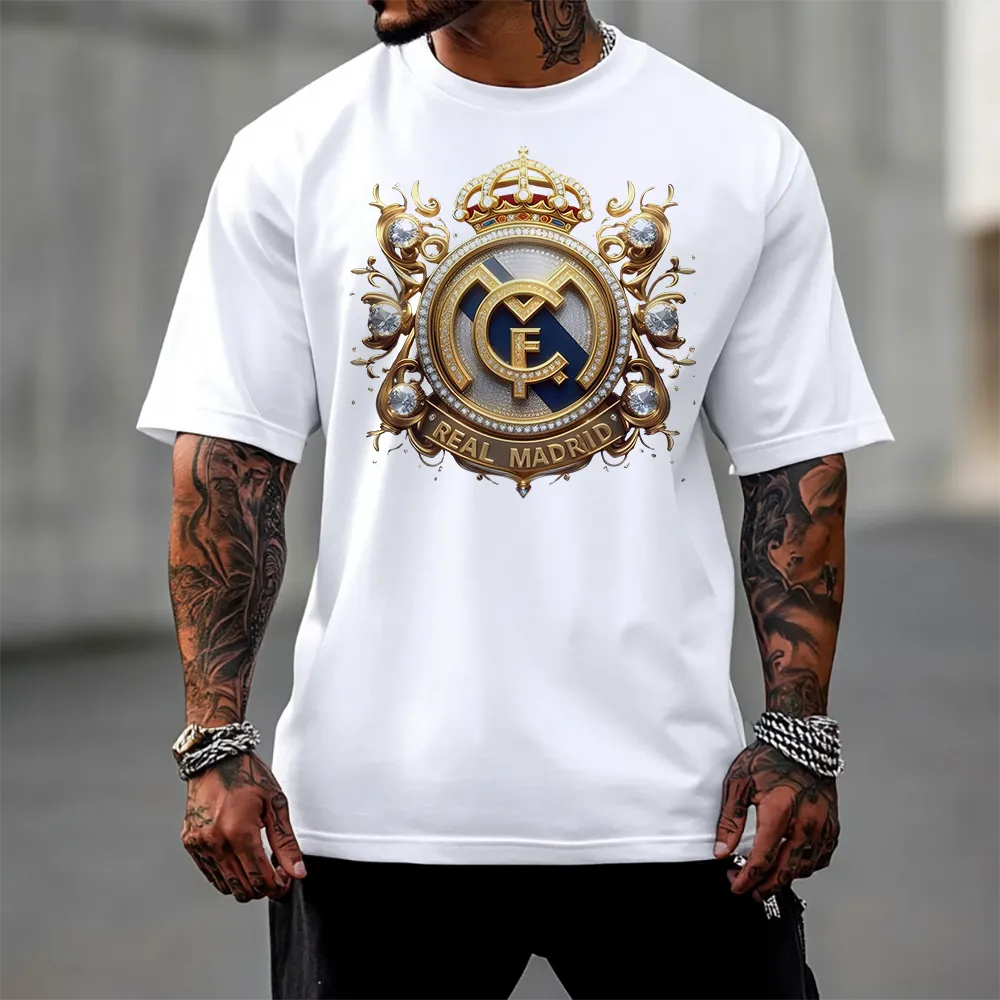 Tricou Unisex Oversized Real Madrid wh