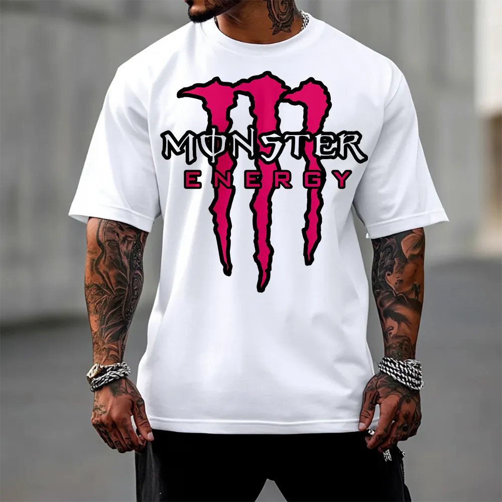 Tricou Unisex Oversized MonsterP wh