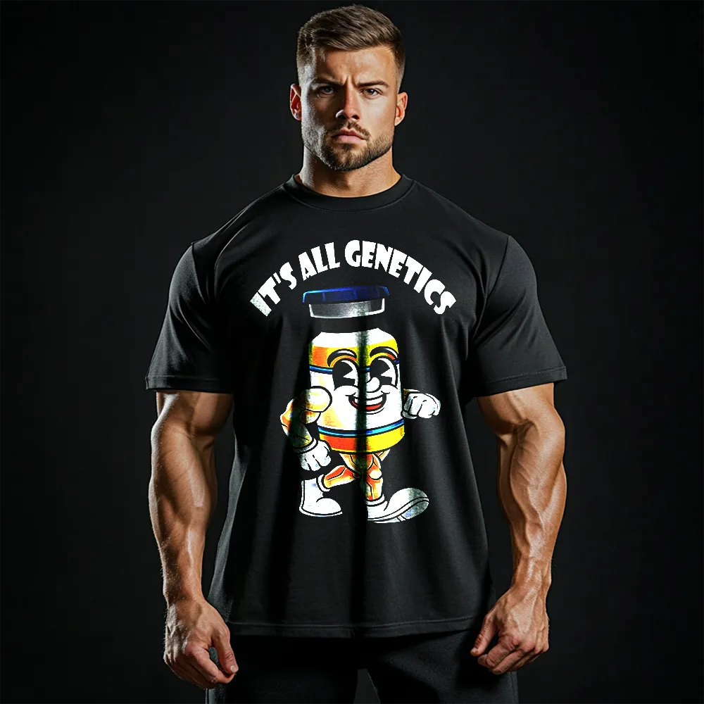 Tricou Unisex Oversized Its All Genetics