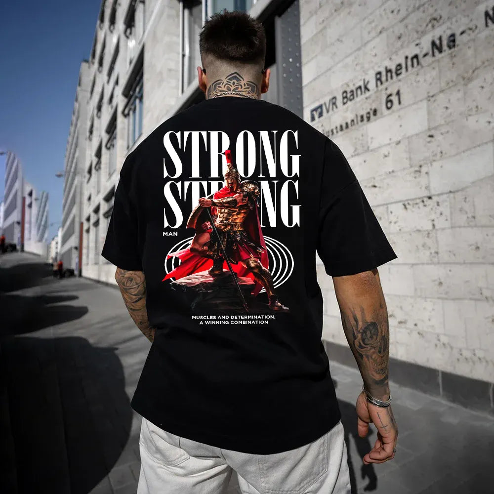 Tricou Unisex Oversized Strong Strong