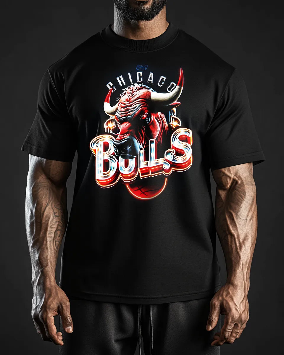Tricou Unisex Oversized BullsBull