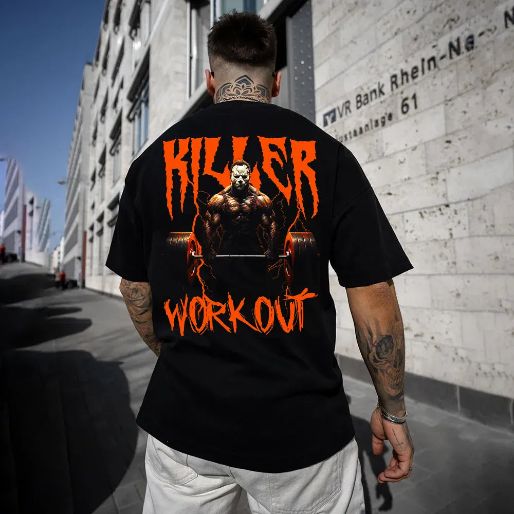 Tricou Unisex Oversized Killer Workout