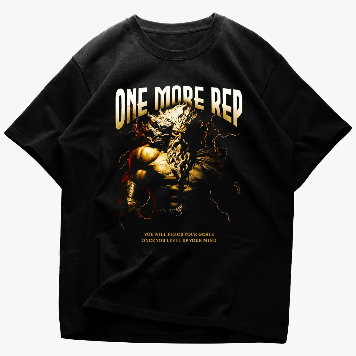 Tricou Unisex Oversized One More Rep