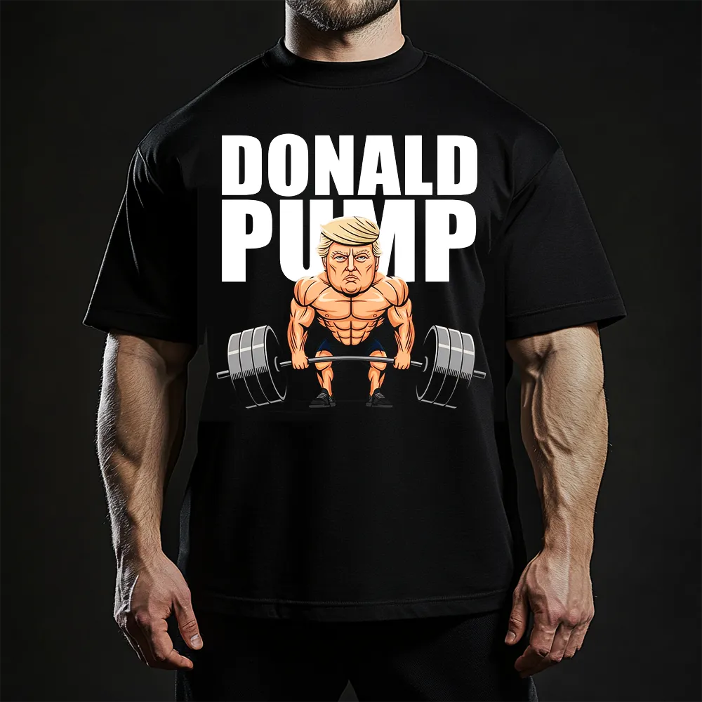 Tricou Unisex Oversized Donald Pump