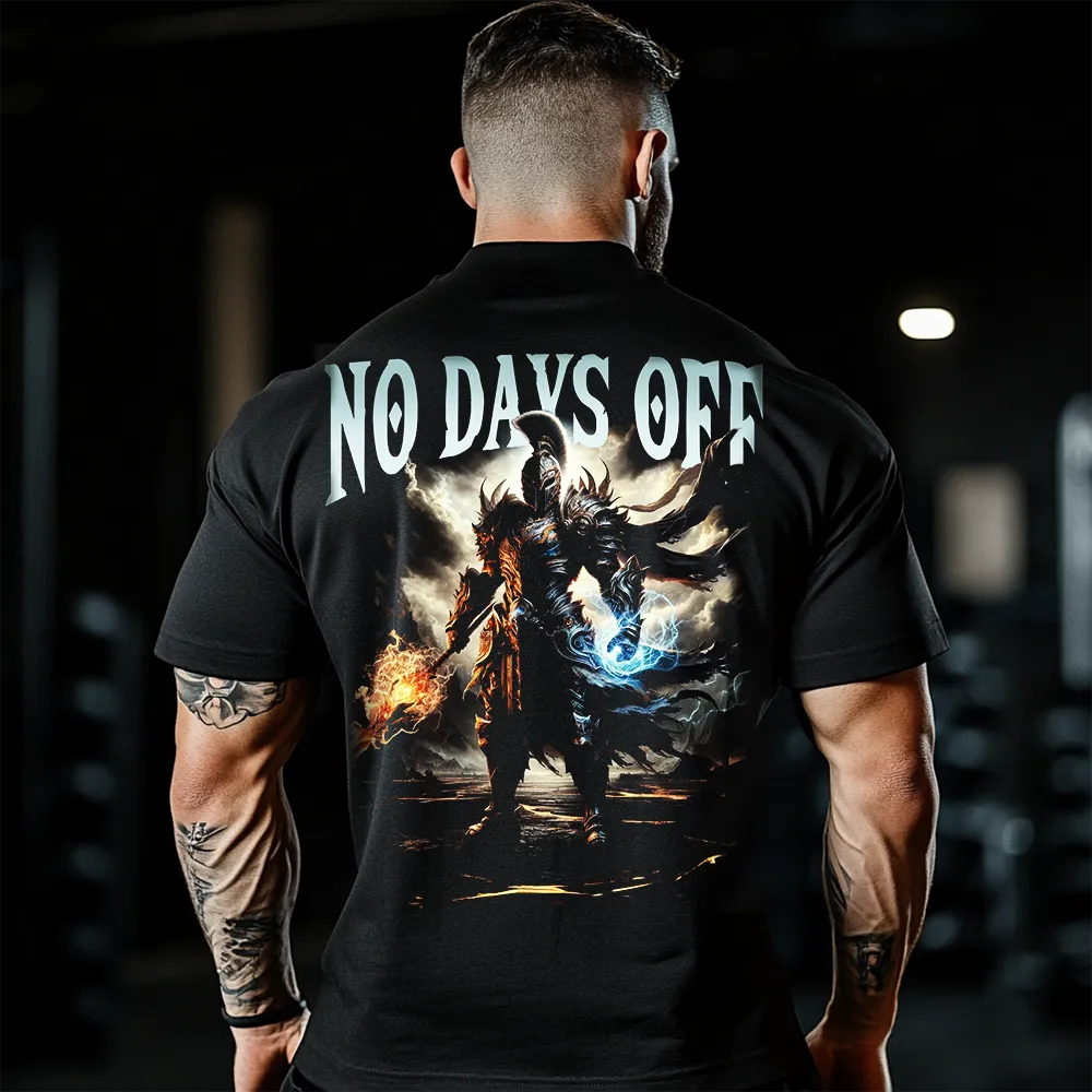 Tricou Unisex Oversized No Days Off n