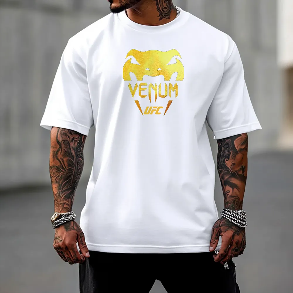 Tricou Unisex Oversized Venu Gold UFC wh