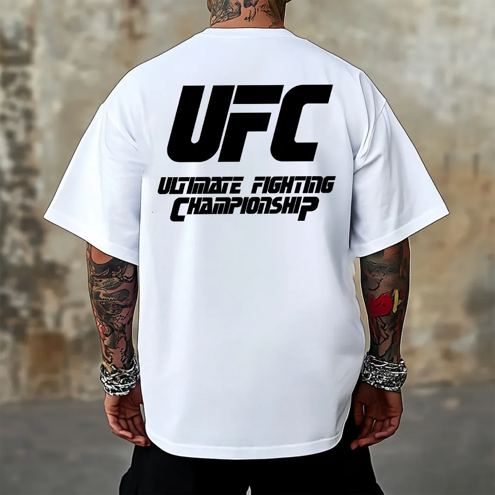 Tricou Unisex Oversized UFCFighter wh
