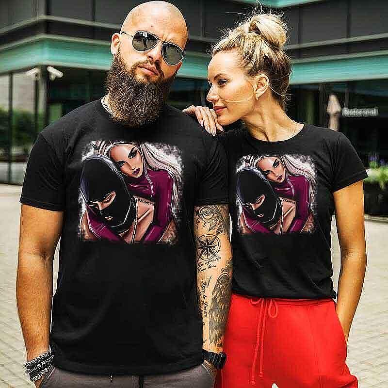 Tricouri pentru cupluri Bandit Couple