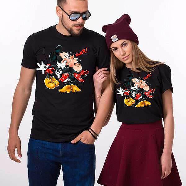 Tricouri pentru cupluri M and M Smack