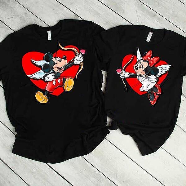 Tricouri pentru cupluri M and M Cross