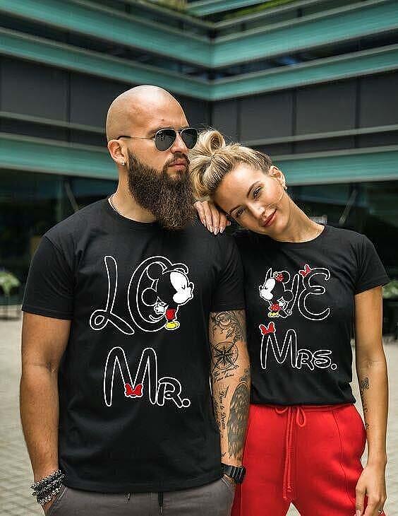 Tricouri pentru cupluri Lo Ve