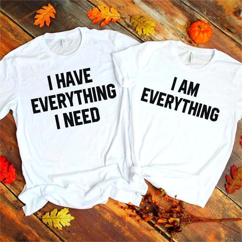 Tricouri pentru cupluri Everything