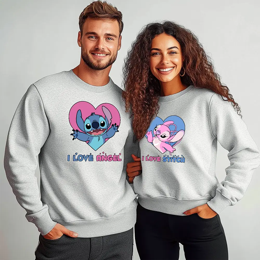 Unisex bluze pentru cupluri I Love