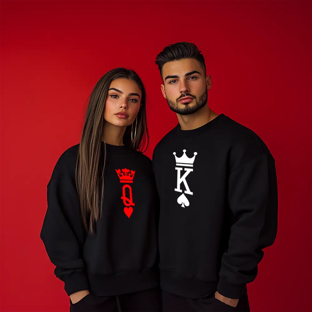 Unisex bluze pentru cupluri KQ
