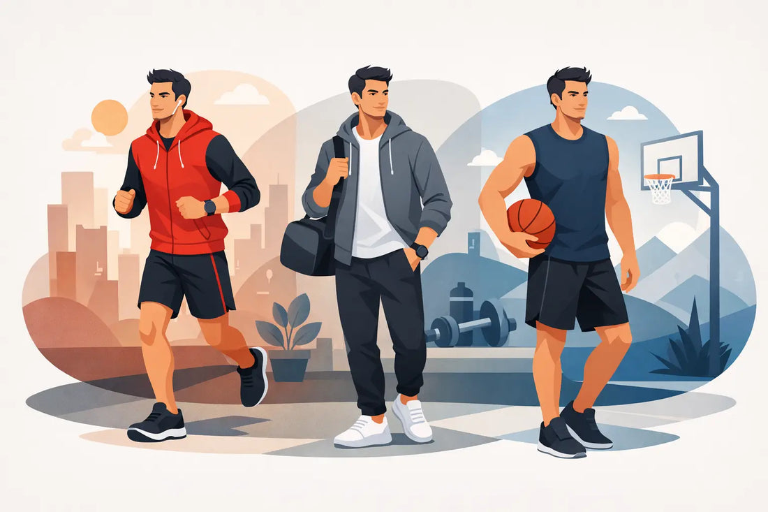 Cele mai versatile outfituri sport bărbați