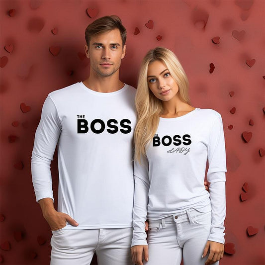 Bluze pentru cupluri The Boss w