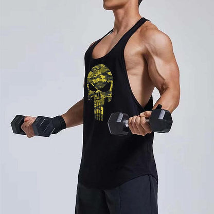 Bodybuilding Maieuri Military Skull
