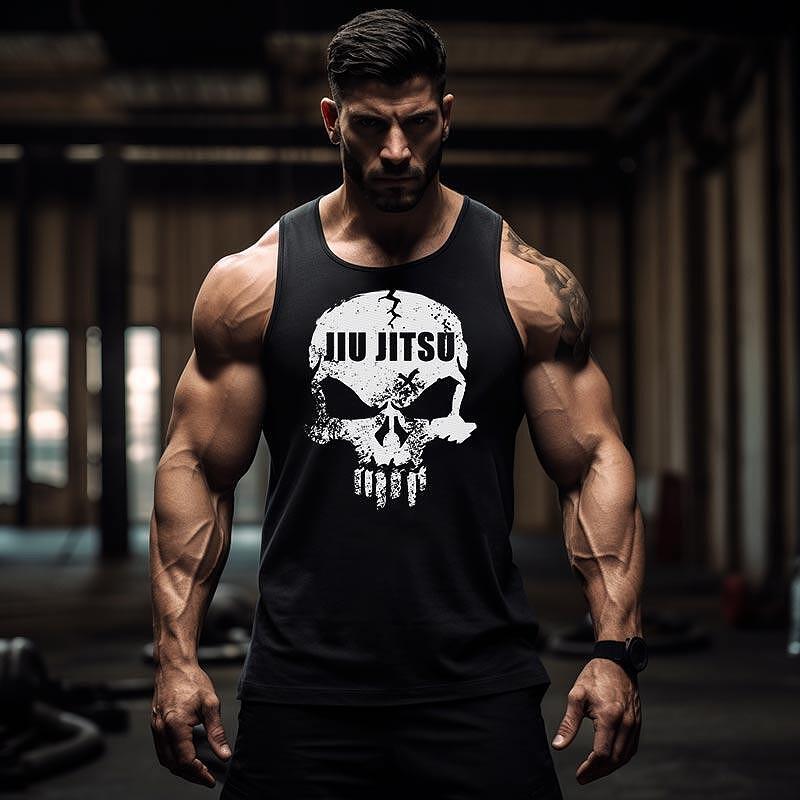 Classic Maieuri Jiu Jitsu Skull