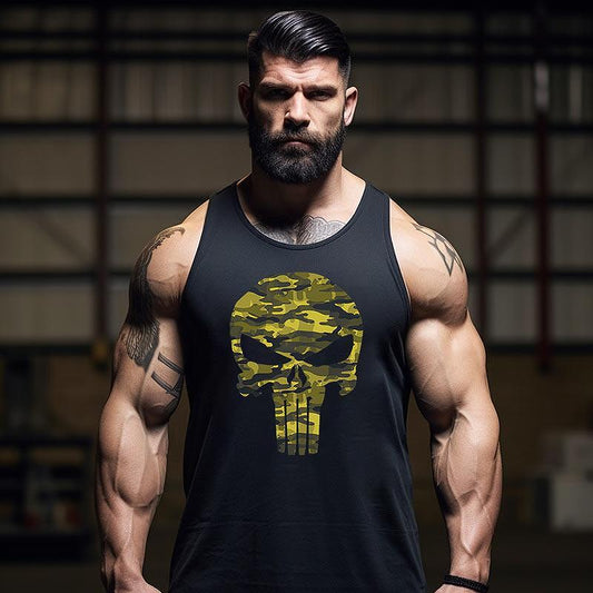 Classic Maieuri Military Skull