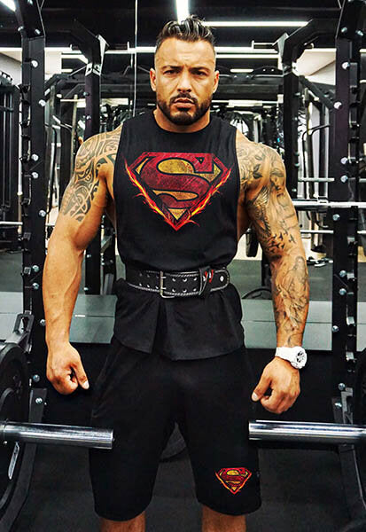 Echipament sportiv pentru sala Superman Premium Maieuri