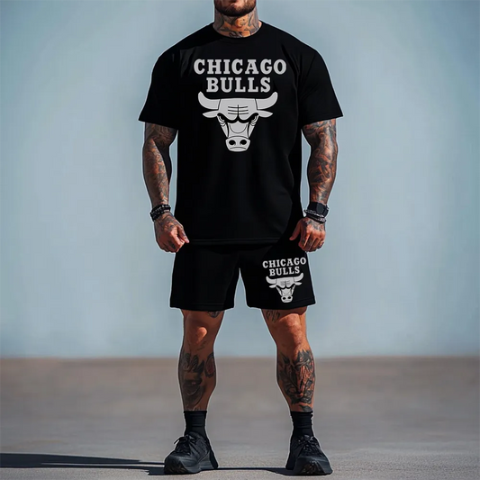 Echipamentul scurt Bulls Silver