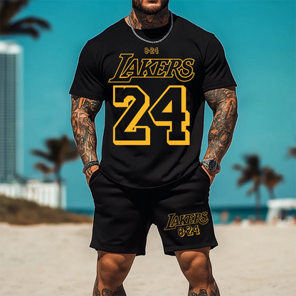 Echipamentul scurt Lakers24 Gold