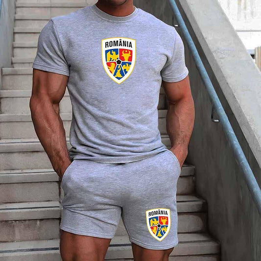 Echipamentul scurt FOTL Romania Logo Gri