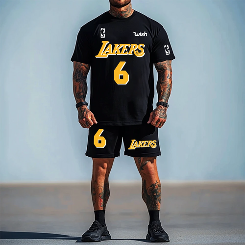 Echipamentul scurt Lakers6