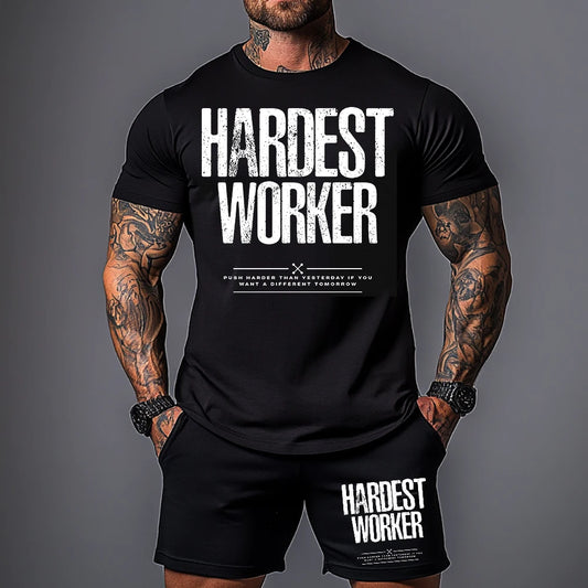 Echipamentul scurt Hardest Worker