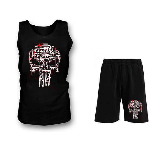 Echipamentul scurt maieuri Skull Blood