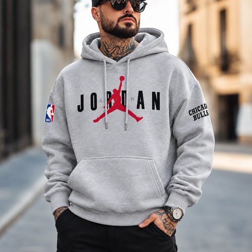 Hanorac JJJ Heather gray - față