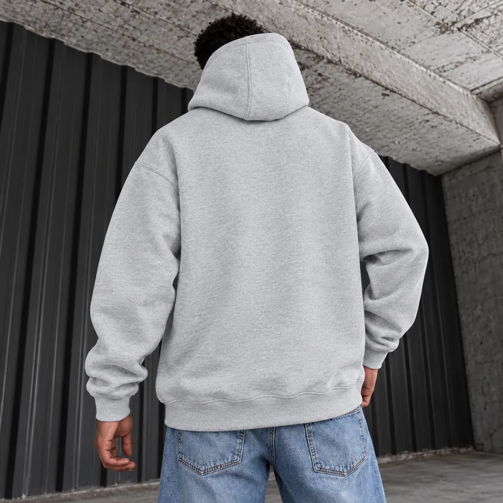Hanorac JrdLog Heather gray - spate