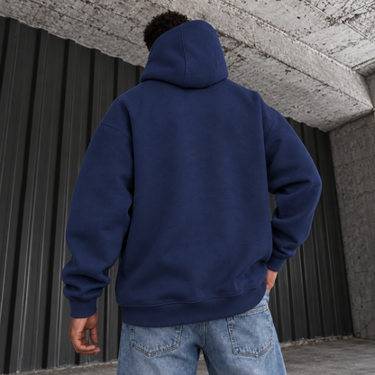 Hanorac JrdLog Navy - spate