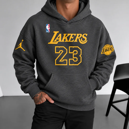 Hanorac Lakeshow Dark gray - față
