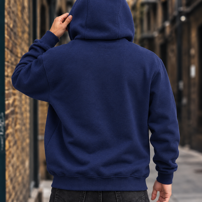 Hanorac SnakeBlue Navy - spate