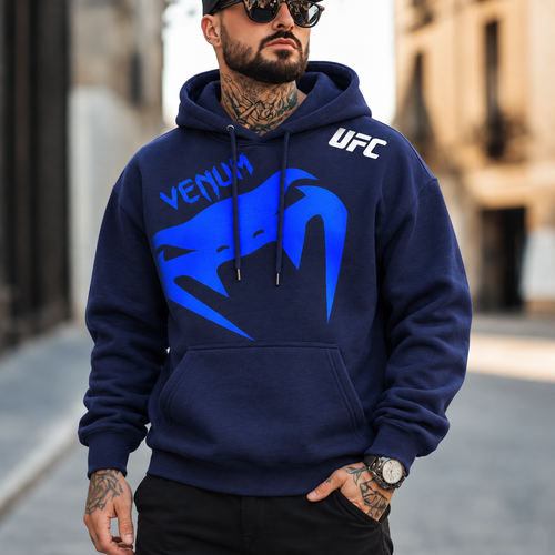Hanorac SnakeBlue Navy - față