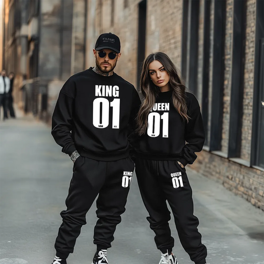 Hanorace + Pantaloni pentru cupluri KQ 01
