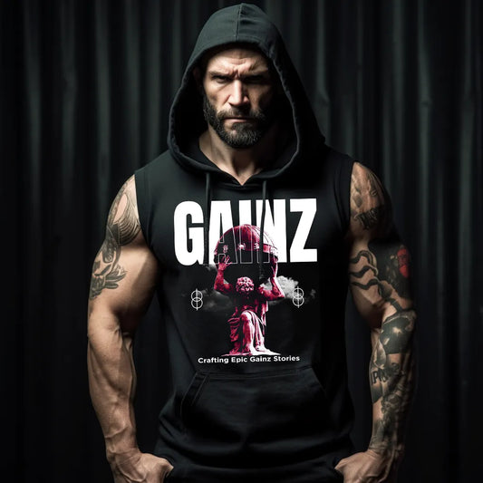Hanorace fără maneca Gainz