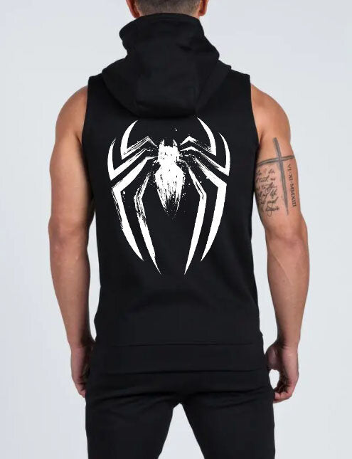 Hanorace fără maneca SPIDER cu fermoar