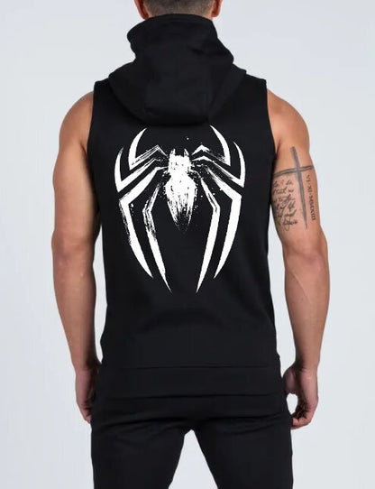 Hanorace fără maneca SPIDER cu fermoar